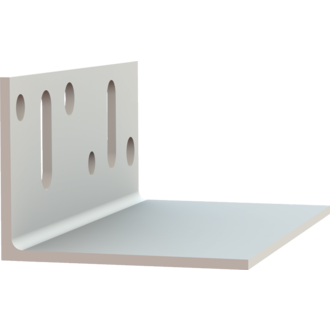 PVC-Basissockelprofil 55 mm