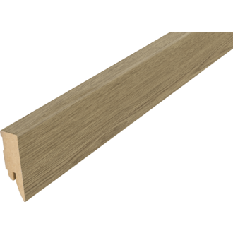 RAW Dekor Sockelleiste MDF eiche hellbraun beige