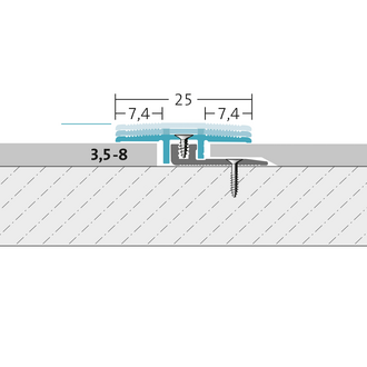 Übergangsprofil Duofloor Expans LVT