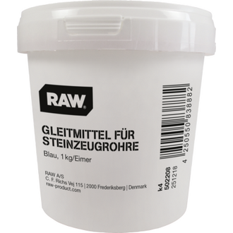 Gleitmittel für Steinzeugrohre