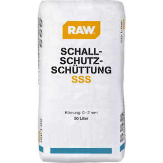 Schallschutzschüttung