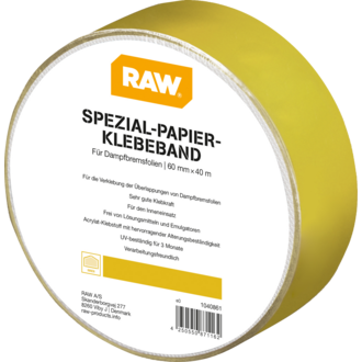 Spezial-Papierklebeband gelb